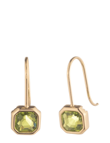 Lauren Ralph Lauren - Pe Stone Drop- Gld/ Olivine - Kabantys auskarai - Žalia