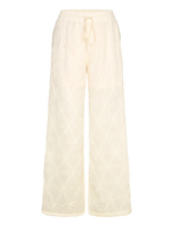 A-View - Beate Pants - Plačios kelnės - Smėlio