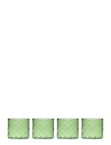 Serax - Glass 03 Transparent Nabucho Set/4 - Stiklinė vandeniui - Žalia