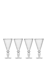 Serax - Coupe 11 Transparent Nabucho Set/4 - Desertinio vyno taurės - Nude
