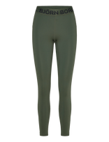 Björn Borg - Borg Sport Tights - Treniruočių tamprės - Chaki spalva