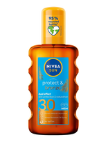 Nivea - Protect & Bronze Oil Spray Spf 30 - Kūno priežiūros priemonė - Nude