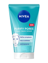 Nivea - Purify Pores Daily Wash Scrub - Veido prausikliai ir valikliai - Nude