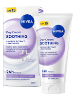 Nivea - Soothing Day Cream - Dieninis veido kremas - Nude