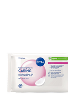 Nivea - Caring Cleansing Wipes - Makiažo valiklis - Nude