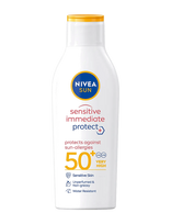 Nivea - Sensitive Immediate Protect Lotion Spf 50+ - Kūno priežiūros priemonė - Nude