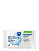 Nivea - Refreshing Cleansing Wipes - Makiažo valiklis - Nude