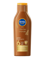 Nivea - Intense Bronze Sun Lotion Spf 6 - Kūno priežiūros priemonė - Nude
