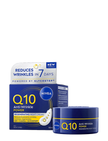 Nivea - Q10 Anti-Wrinkle Power Regenerating Night Cream - Naktinis kremas - Nude