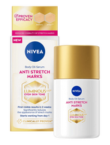 Nivea - Luminous630 Anti Stretch Mark Body Oil-Serum - Kūno aliejus - Nude