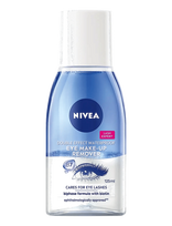 Nivea - Double Effect Waterproof Eye Make-Up Remover - Akių makiažo valiklis - Nude