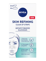 Nivea - Refining Clear-Up Strips - Šveitimo priemonė veidui - Nude
