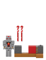 Minecraft - Minecraft Redstone Charged Protector's Firework Launcher Pack - Veiksmo figūrėlės - Pilka