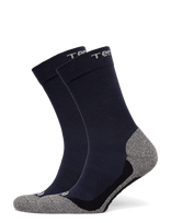 Tenson - Core Hiking Crew Sock 2-Pack Unisex - Sportinės kojinės - Tamsiai mėlyna