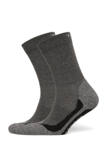 Tenson - Core Hiking Crew Sock 2-Pack Unisex - Sportinės kojinės - Pilka