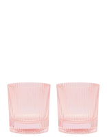 Here's How - Glas Lowball The Scout - Set Om 2- Rosa - Viskio ir konjako taurė - Rožinė