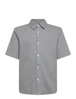 Grunt - Alfred Ss Shirt - Marškiniai trumpomis rankovėmis - Pilka