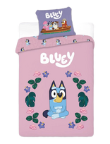 Bluey - Bed Linen Bluey 029 - 100X140, 40X45 Cm - Patalynės komplektas - Rožinė