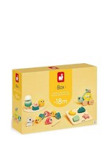 Janod - Janod - Box 18 Months - Žaislai motoriniams įgūdžiams - Geltona