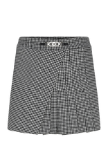Maje - Houndstooth Skort - Laisvalaikio šortai - Juoda