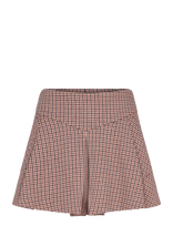 Maje - Houndstooth Skort - Laisvalaikio šortai - Ruda