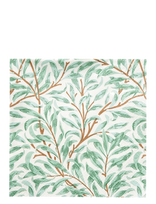William Morris By Havi - William Morris Napkin Willow Bough Napkin - Popierinės servetėlės - Žalia