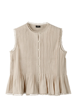 LMTD - Nlflosta Sl Short Shirt - Palaidinės ir tunikos - Smėlio