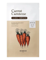 Skinfood - Carrot Carotene Sheet Mask - Lakštinė kaukė - Nude
