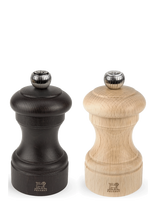 Peugeot - Bistro Sæt Pm+Sm Choco/Nat., Træ, 10Cm - Druskos ir pipirų malūnėlis - Ruda