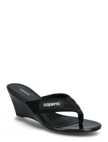 Coperni - Platform Thong Wedge Sandals - Platforminės basutės - Juoda