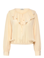 Sandro - Long Sleeved Blouse - Marškinėliai ilgomis rankovėmis - Geltona