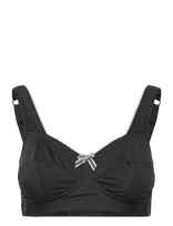 Swegmark - Shadow Soft Bra Reco - Liemenėlė be lankelių - Juoda