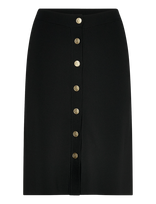 BUSNEL - Claire Skirt - Iki kelių ir midi sijonai - Juoda