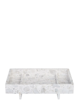 Blomus - Marble Tray - 30 X 18 Cm - Abento - Nimbus Cloud - Dekoratyvinė lėkštė - Balta