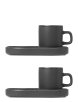 Blomus - Set Of 2 Espresso Cups - 0,05 L, Ø 5 Cm - Pilar - Agave Green - Espreso puodelis - Žalia
