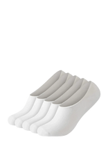 Lindbergh - 5 Pack Bamboo Socklet - Kojinės iki kulkšnių - Balta