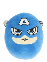 Mister License - Avengers Squishy - 32 Cm - Captain America - Pliušinis žaislas - Mėlyna