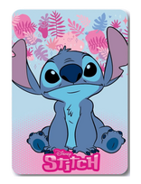 Lilo & Stitch - Lilo & Stitch Fleece Blanket - Antklodė ir lovatiesė - Rožinė