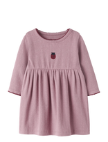 Name It - Nbfkirsa Ls Dress - Suknelė kūdikiui ilgomis rankovėmis - Rožinė
