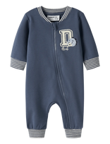 Name It - Nbmkoppe Ls Sweat Suit Unb - Kombinezonas - Mėlyna