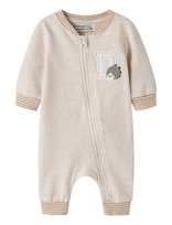 Name It - Nbmkoppe Ls Sweat Suit Unb - Kombinezonas - Smėlio
