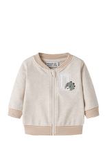 Name It - Nbmkoppe Ls Sweat Card Unb - Bomberio striukė - Smėlio
