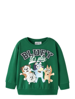 Name It - Nmmjust Bluey Nreg Sweat Unb Noos Sky - Megztinis - Žalia
