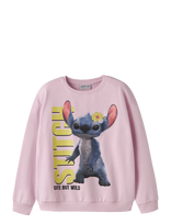 Name It - Nkfjyni Stitch Nreg Swe Box Bru Wdi - Megztinis - Rožinė