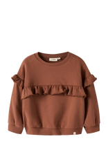 Lil'Atelier - Nmfilondon Rik Ls Loose Sweat Lil - Megztinis - Ruda