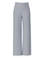 Pieces - Pcjeya Hw Wide Knit Pant D2D Jrs - Plačios kelnės - Mėlyna