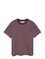 Vero Moda - Awjada Naima Ss O-Neck T-Shirt Noos - Marškinėliai trumpomis rankovėmis - Burgundiška splava