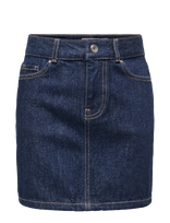 Kids Only - Kogstella Short Skirt Dnm Azg - Džinsinis sijonas - Tamsiai mėlyna