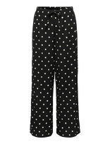 JDY - Jdydebbie New Loose Pant Jrs Dia - Plačios kelnės - Juoda