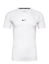 Nike - M Np Df Tight Top Ss - Sportiniai apatiniai sluoksniai - Balta